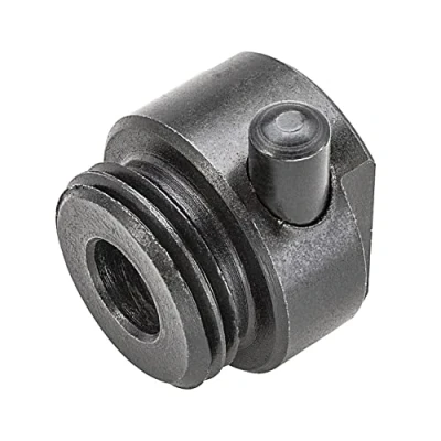 Image of Starrett Kwik Change Hole Saw Arbor A6 3 5/8 18 Screw Thread For 32 152mm Holesaws Quick Steel Mandrel