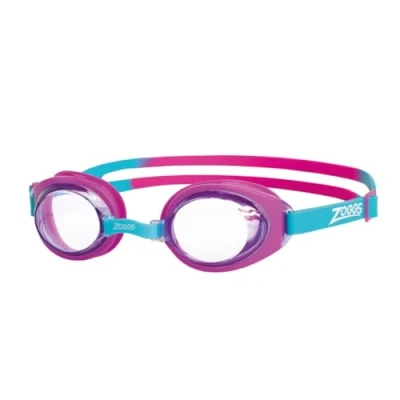 Image of Zoggs Little Ripper Pink Turquoise Clear