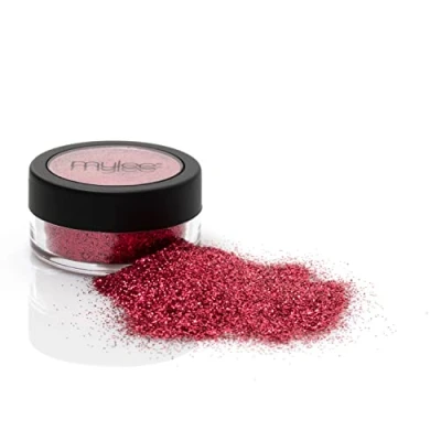 Image of Mylee All That Glitters [Intense] 101 Glitter Colour Choices DIY Nail Decoration, Holographic Dust Powder Ideal for Art &amp; Crafts