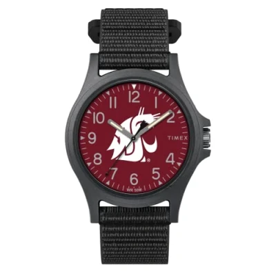 Image of Timex Men&#039;s Collegiate Pride 40mm Watch, Washington State Cougars