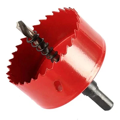 Image of TOOLSTAR Bimetal Hole Saw, M42 HSS Saw 42mm Bi Metal Cutter Opener Drill Bit Cutting Tool for Wood Aluminum Iron Sheet Pipe Plastic
