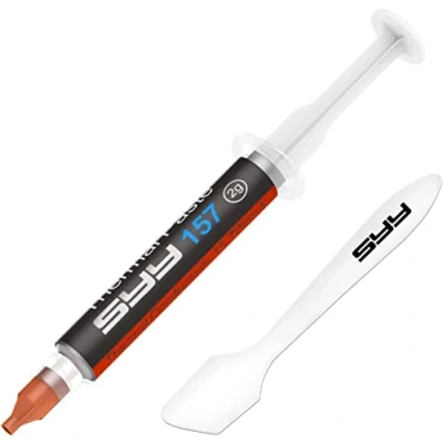 Image of SYY Thermal Paste, 2g Upgrade Easy to Apply Compound Cpu Heatsink Paste for IC/Processor/CPU/All Coolers, Carbon Based High Performance, Interface Material