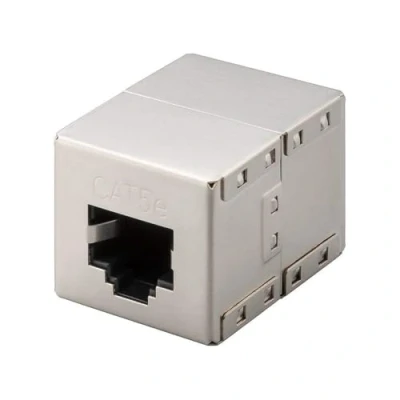 Image of Goobay 15027 RJ45 Modular Coupler, CAT 5e