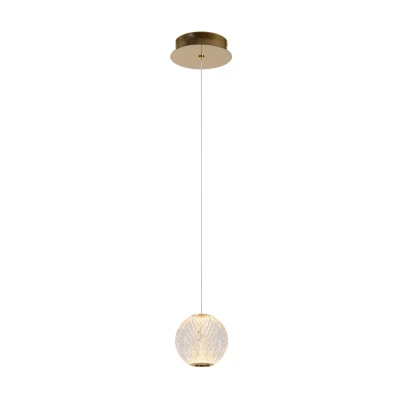 Image of Cintra Modern Pendant Light Ø 14cm LED 1x5,7W 2700K Transparant