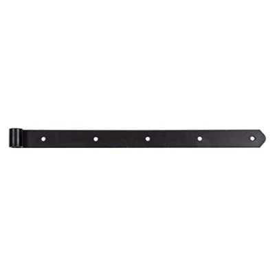 Image of Strap Hinge Straight with Rounded End Rolle 16 mm / 500 x 35 6 STK. Black