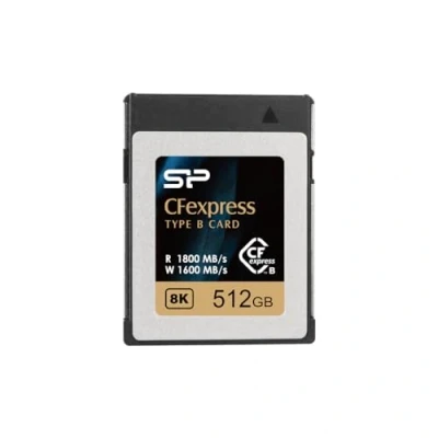 Image of Silicon Power 512GB CFexpress Type B Memory Card, Up to 1800MB/s Read, Min Sustained Write: 820MB/s