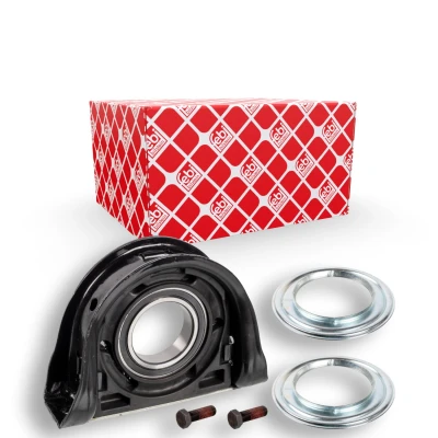 Image of 7421081150, 7422611720, 7423707800, 7425641426 Suspension, drive shaft FEBI BILSTEIN 171513 with attachment material rolling bearing