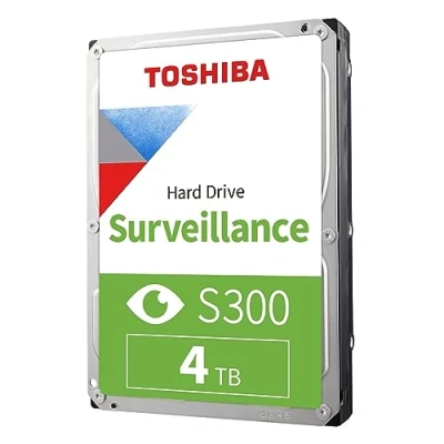 Image of Toshiba S300 Surveillance internal hard drive 4 TB 5400 RPM 128 MB 3.5&quot; Serial ATA III