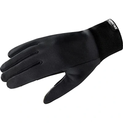 Image of Salomon Cross Multi Unisex Gloves, Resistant wear, Warm city style, Everyday practicality, Deep Black, XL