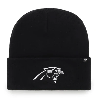 Image of 47 NFL Carolina Panthers Unisex Cuff Knit Beanie, Black