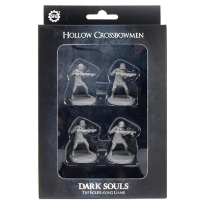 Image of Dark Souls The Role Playing Game: Hollow Crossbowmen Miniatures &amp; Stat Cards. DnD, RPG, D&amp;D, Dungeons Dragons. 5E Compatible