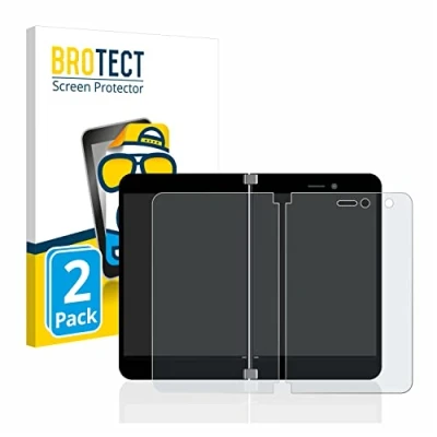Image of brotect Screen Protector Anti Glare compatible with Microsoft Surface Duo (2 Pack) Matte, Fingerprint Protection Film