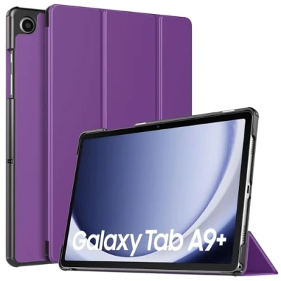 Image of TiMOVO Case for Samsung Galaxy Tab A9+/A9 Plus 11 Inch 2023, Slim Lightweight Stand Hard Back Shell Protective Cover All New A9+ Tablet SM X210/X216/X218, Deep Purple