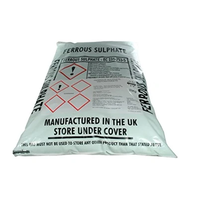 Image of Iron Sulphate 25Kg PWS ferrous Damp Lawn Treatment, Conditioner &amp; Tonic Easy to dissolve sulfate moss killer