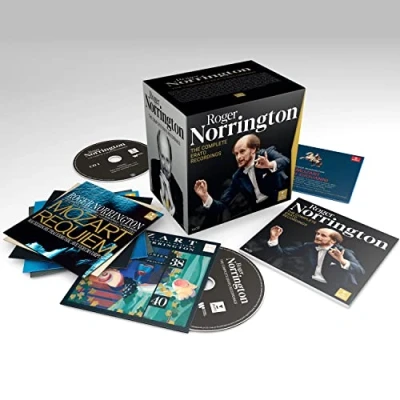 Image of Roger Norrington Complete Erato Recordings 2022 UK cd single boxset 0190296245275