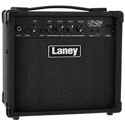 Image of Laney LXB Series LX15B Bass Guitar Combo Amp 15W 2 x 5 inch Woofers,15&quot;,15&quot;