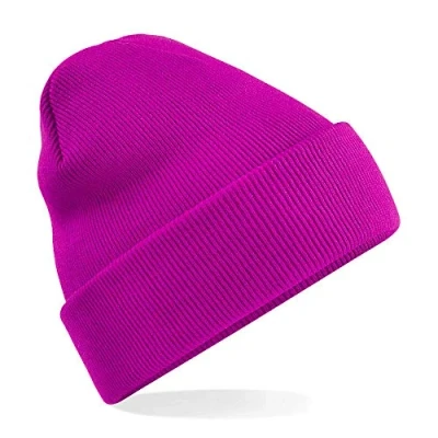 Image of Beechfield Original Cuffed Beanie Magenta One Size