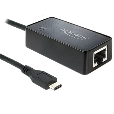 Image of DeLOCK 62642 Adapter USB 3.1 SuperSpeed Type C Male to Gigabit LAN 10/100/1000 Mb/s