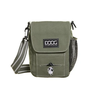 Image of Doog Shoulder Bag Dog Walking Accessory Treat Green