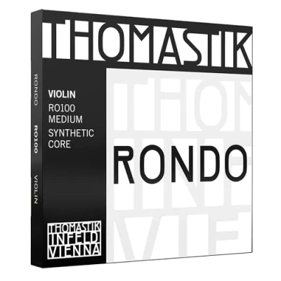 Image of Thomastik Infeld RONDO Strings for Violin 4/4 Set RO100 with A2 synthetic core RO02