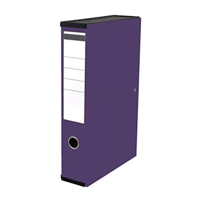 Image of Very Strong Premium Quality Linen Box Files A4 Foolscap (Purple)
