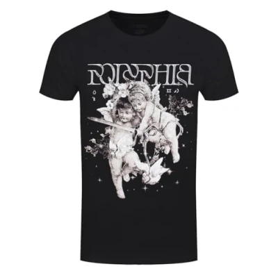 Image of Rock Off Polyphia Cherub Men&#039;s Black T Shirt XXL (44 46)