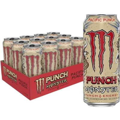 Image of Monster Pacific Punch Cans, 473 mL, 12 Pack