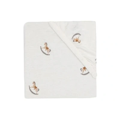 Image of Jollein Jersey Fitted Sheet for Cradles Nostalgic Ride 40/50 x 80/90 cm 100% Cotton Oeko Tex Certified
