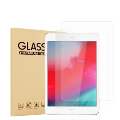 Image of Screen Protector For Apple iPad 10.2 9th/ 8th/ 7th Generation Released 2021/2020/ 2019 Pack of 2 Tempered Glass