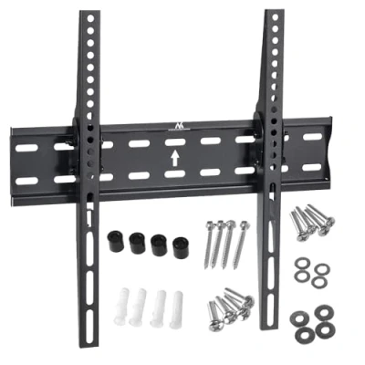 Image of Maclean MC 862 Wall Mount Bracket Universal Slim Design OLED QLED LCD LED Plasma TV 26 55 &quot;up to 40kg max. VESA 100x100, 200x200, 200x300, 300x300, 200x400, 300x400, 400x400mm
