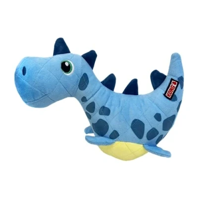 Image of KONG Dynos Roars Fetch Dog Toy for Medium and Large Sized Breeds (Blue)