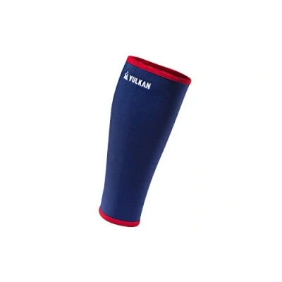 Image of Vulkan Calf and Shin Support, Classic, Medium, Support for Splints, Pulled Muscle, Strains, Swelling, Lightweight &amp; Breathable Compression Sleeve, Protection Stability Injuries