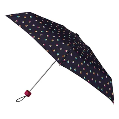Image of Isotoner totes Eco Compact Round French Flowers Print Umbrella