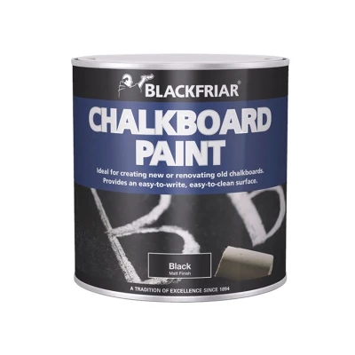 Image of Blackfriar BKFBBP250 Chalkboard Paint 250 ml, Black