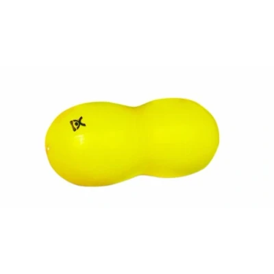 Image of CanDo Exercise roll / motoric Ball Peanut shaped fitness CanDo® yellow, 40 cm x 90
