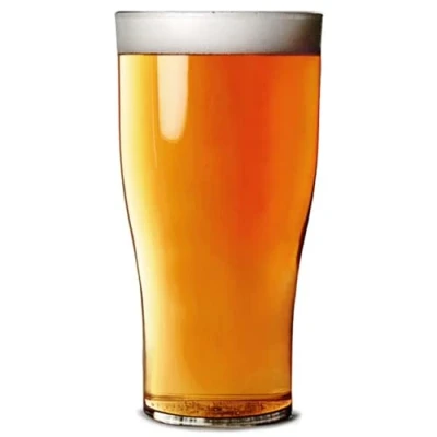 Image of Elite Polycarbonate Tulip Half Pint Tumblers CE 10oz / 285ml Set of 4 Plastic Beer Glasses