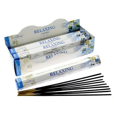 Image of STAMFORD INC. 37116 Relaxing Incense Sticks, 20 Sticks x 6 Packs