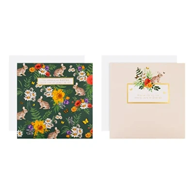 Image of Hallmark Charity Easter Cards Pack 10 in 2 Classic Designs