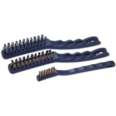 Image of Wire Brush Set 3 Piece for Cleaning Ignition Systems