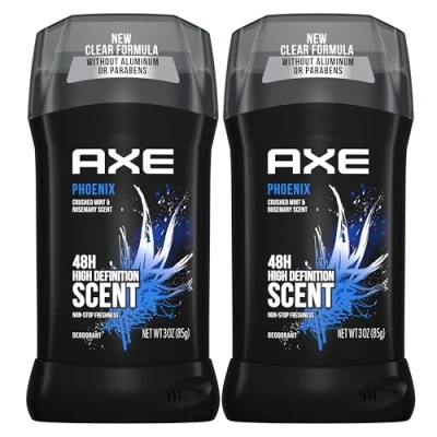 Image of Axe Deodorant Stick, Phoenix, Twin Pack, 180ml