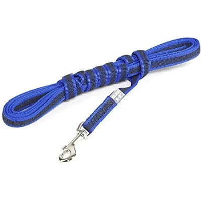 Image of Color &amp; Gray Super Grip Leash without Handle, 14 mm x 3 m, Blue