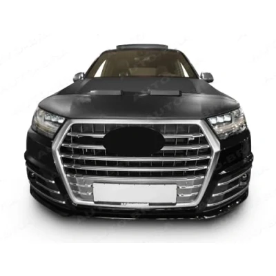 Image of AB3 00505 BONNET BRA compatible with Audi Q7 4M since 2015 STONEGUARD PROTECTOR