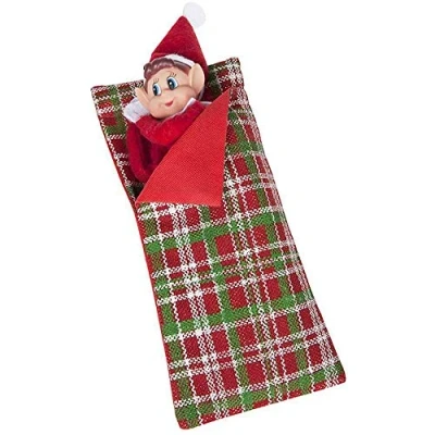 Image of ASAB Elves Behavin&#039; Badly Xmas Elf Sleeping Bag 305x124mm Christmas Decoration, Standard