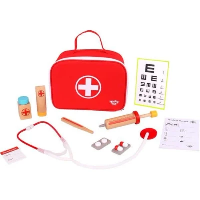 Image of Other 921 TKC567 EA Wooden Medical Set (EXP), Various, Little doctor&#039;s bag
