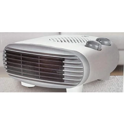 Image of STATUS Flat Fan Heater 2000w (2kw) Indoor Radiator Portable 2 Heat Settings Adjustable Thermostat FFH1P 2000W1PKB