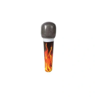 Image of Unique Party 90658 8&quot; Inflatable Rock Star Microphone