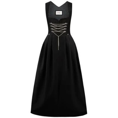 Image of Stockerpoint Women&#039;s Amber Dirndl, Black (Black Black), 36