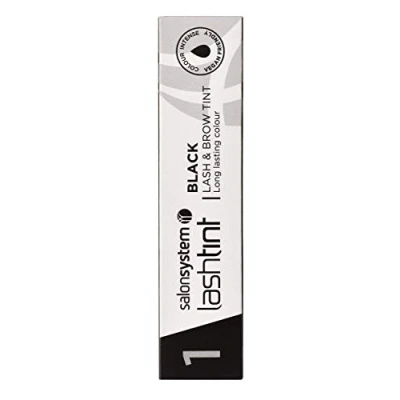 Image of Salon System Lashtint Black Lash and Brow Tint, 15 ml