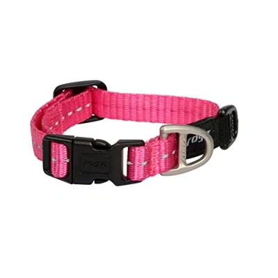 Image of Rogz Fancy Dress Collar Pink Love XL 43 70cm