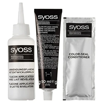 Image of Syoss 1 Hair Dye Black Level 3